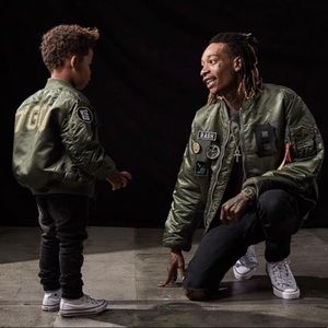 BASH by WIZ KALIFA/LIMITED COLLECTORS ITEM/BOMBER